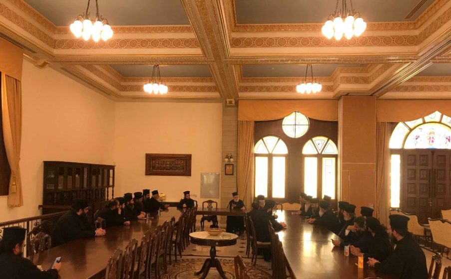 Ιερατική Σύναξη στη Μητρόπολη Κωνσταντίας και Αμμοχώστου