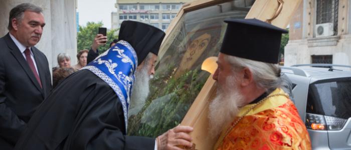 Η Πόλη της Λαμίας υποδέχθηκε την Ιστορική Ιερά Εικόνα του Αρχαγγέλου Μιχαήλ