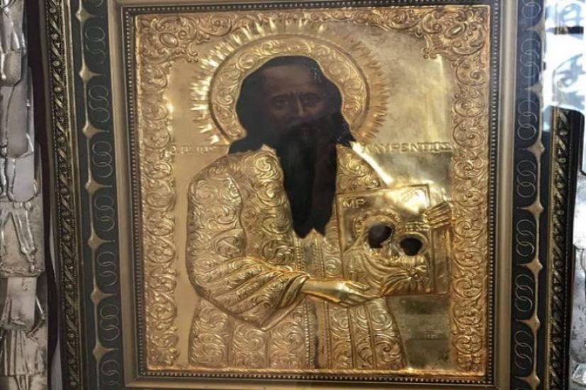 Η Θαυματουργή εικόνα του Οσίου Λαυρεντίου στη Νέα Ιωνία