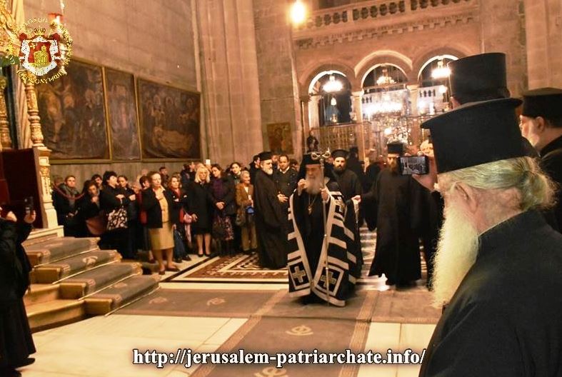 Η Ακολουθία του Νυμφίου στον Πανάγιο Τάφο