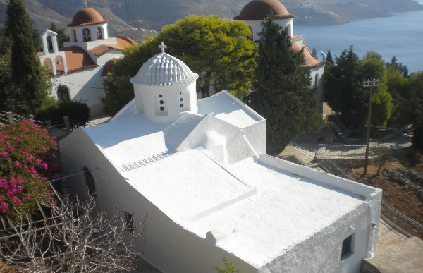 Αγρυπνία στην Ιερά Μονή Αγίων Πάντων Καλύμνου από τον επιχώριο Μητροπολίτη