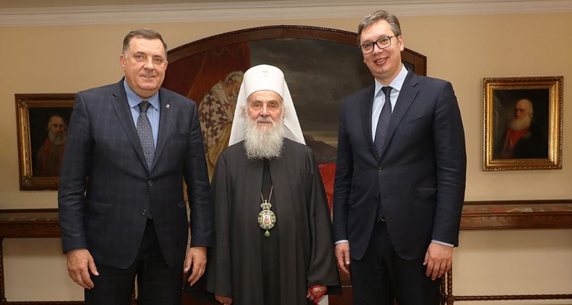 Ο Πρόεδρος της Σερβίας στον Πατριάρχη Ειρηναίο