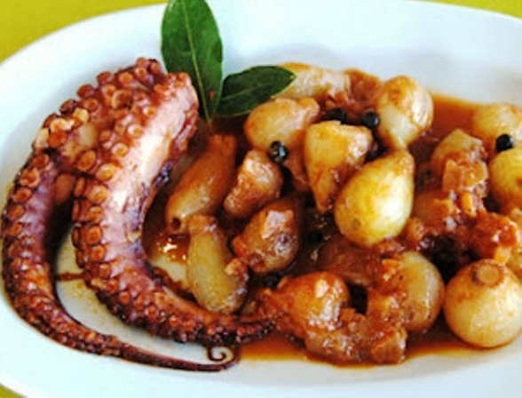 Αγιορείτικο Χταπόδι Στιφάδο