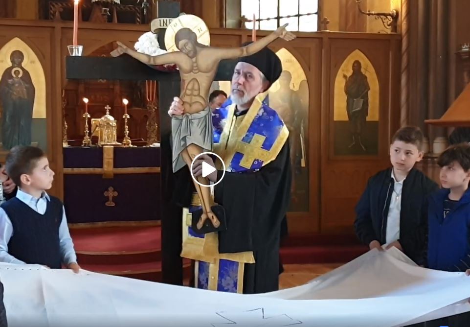 Η Αποκαθήλωσις εις τον Καθεδρικό Ναό Αγίου Γεωργίου Στοκχόλμης