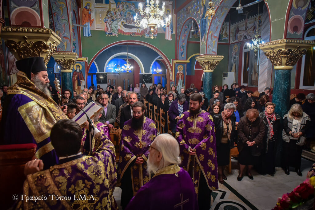 Ο Όρθρος της Μ. Τρίτης στην Ι.Μ. Λαγκαδά