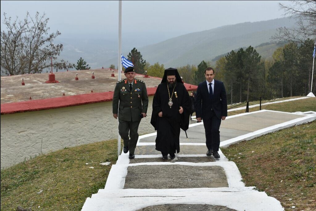 Επιμνημόσυνη δέηση για τους ήρωες της Μάχης των Οχυρών