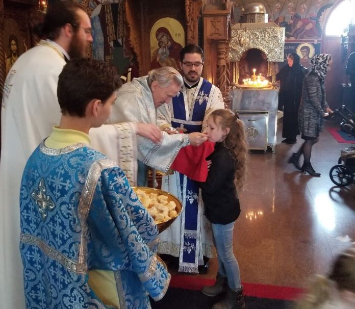 Благовести у манастиру Милтону