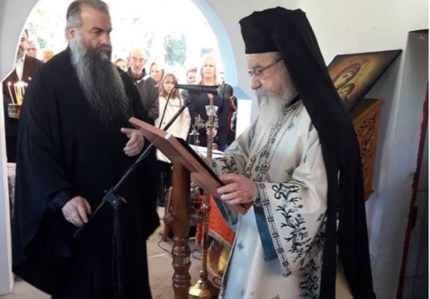 Για πρώτη φορά μετά την ηρωική «Έξοδο» τελέσθηκε Θεία Λειτουργία στο Ιστορικό παρεκκλήσι