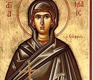 Ο φιλάνθρωπος βίος της Αγίας Θωμαΐδος