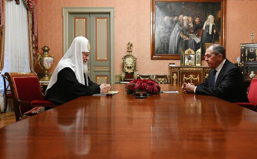 Lavrov, Patriarch Kirill discuss church crisis in Ukraine, Christian presence in Middle East (VIDEO)