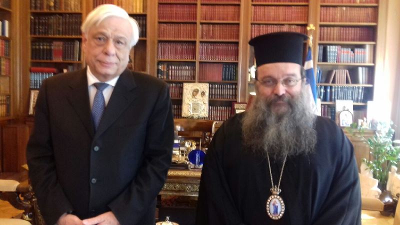 Τον ΠτΔ επισκέφθηκε ο Μητρ. Χίου