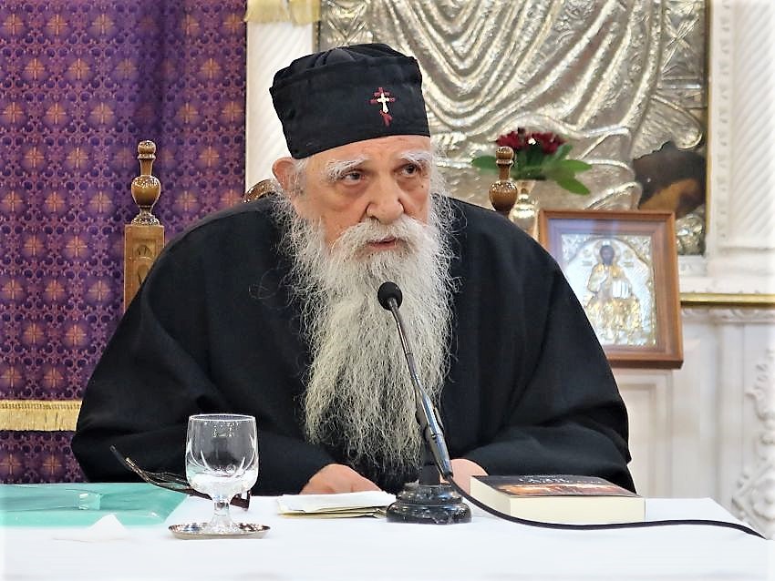 Ο π. Στέφανος Αναγνωστόπουλος στον Άγιο Δημήτριο Αττικής