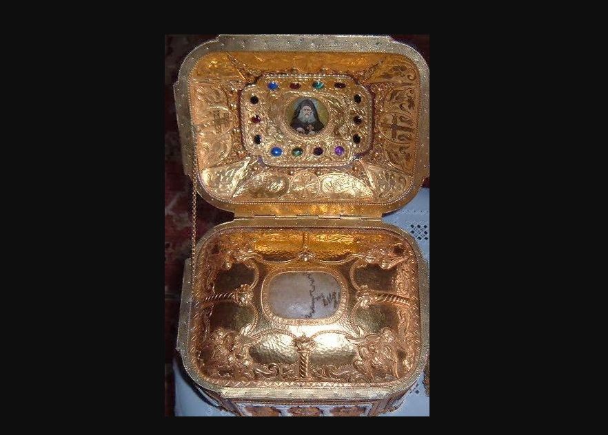 Η κάρα του Γέροντος Ιωσήφ του Ησυχαστή