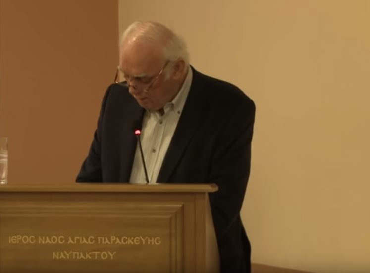 Η πρόσφατη ομιλία του προσωπικού ιατρού του Αγίου Ιακώβου Τσαλίκη