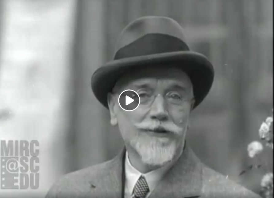 Ιστορικό βίντεο του Ελευθέριου Βενιζέλου να μιλά αγγλικά