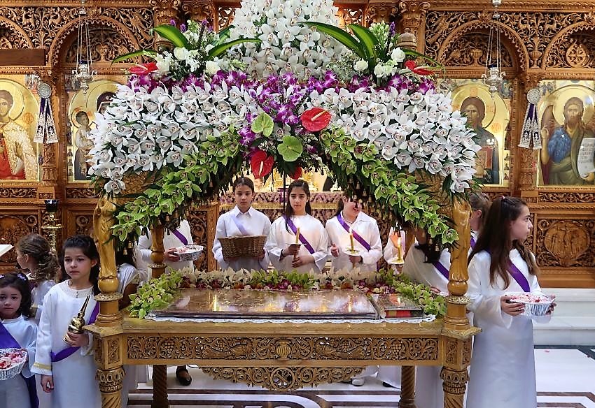 Η Αποκαθήλωσις στον Άγιο Δημήτριο Αττικής (φώτο)
