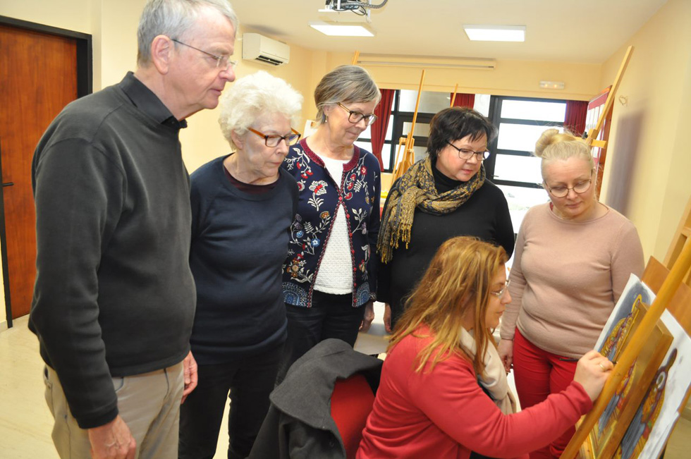 Σεμινάριο Αγιογραφίας με συμμετέχοντες από Φινλανδία και Σουηδία