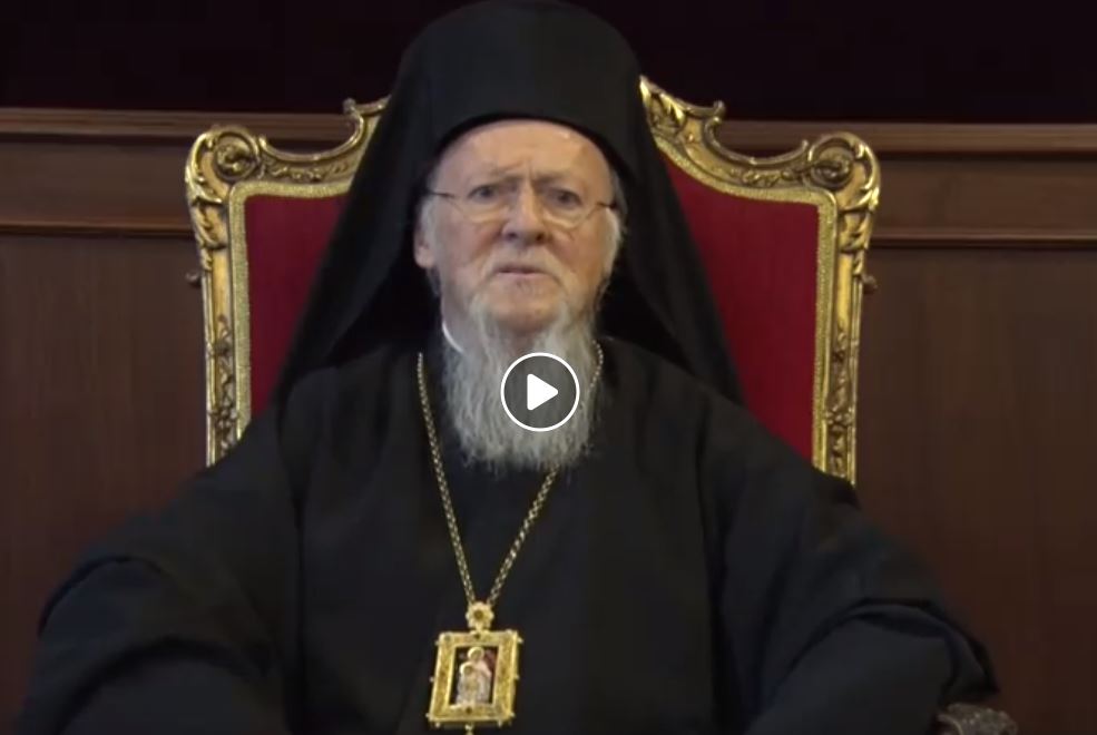 Το τηλεοπτικό Μήνυμα του Οικουμενικού Πατριάρχου