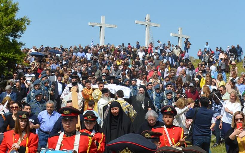 H Αποκαθήλωση στον Λόφο της Ι. Μ. Παναγίας Ξενιάς