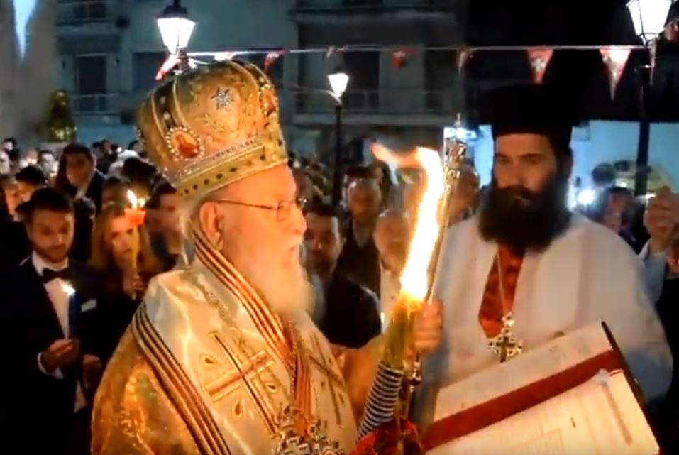 ΒΙΝΤΕΟ – Ανάσταση στον Ιερό Ναό Αγίου Βασιλείου Τρίπολης