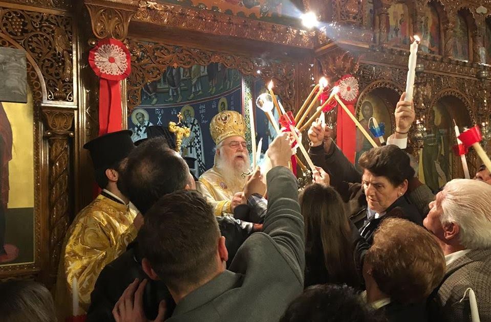 Η πρώτη Ανάσταση του νέου Μητροπολίτου