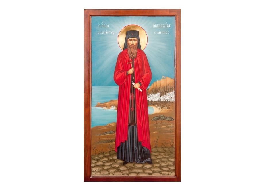 Άγιος Μαλαχίας ο Λίνδιος: Η γη κοκκίνισε από το αίμα του