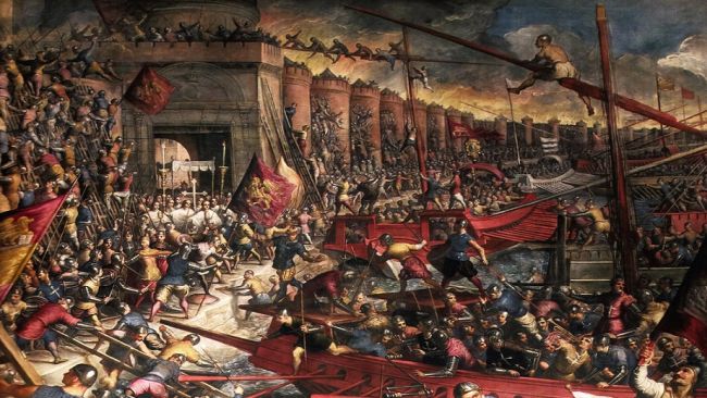 Η Άλωση της Πόλης από τους Σταυροφόρους το 1204