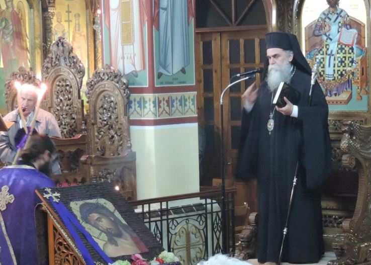 Στο Κομπότι για την Ακολουθία του Νυμφίου ο Μητρ. Άρτης