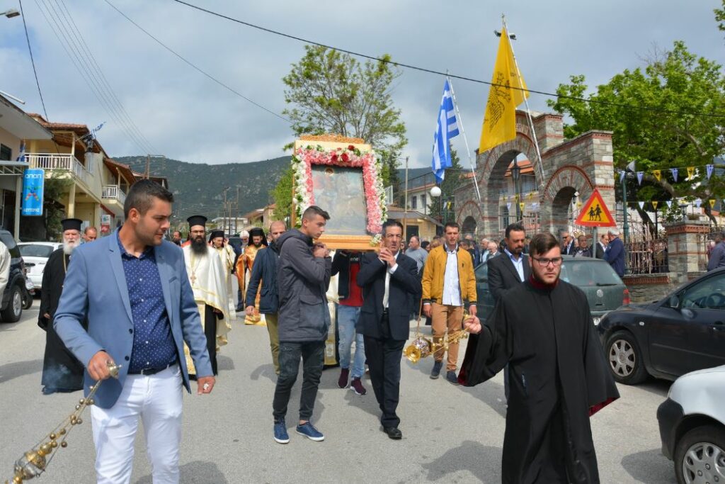 Η εορτή του Αγίου Γεωργίου στο Ελαιοχώρι Παγγαίου