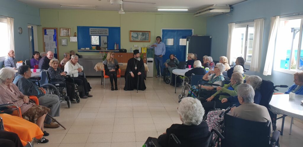 Ποιμαντικές επισκέψεις σε Ευαγή Ιδρύματα της Αρχιεπ. Κύπρου