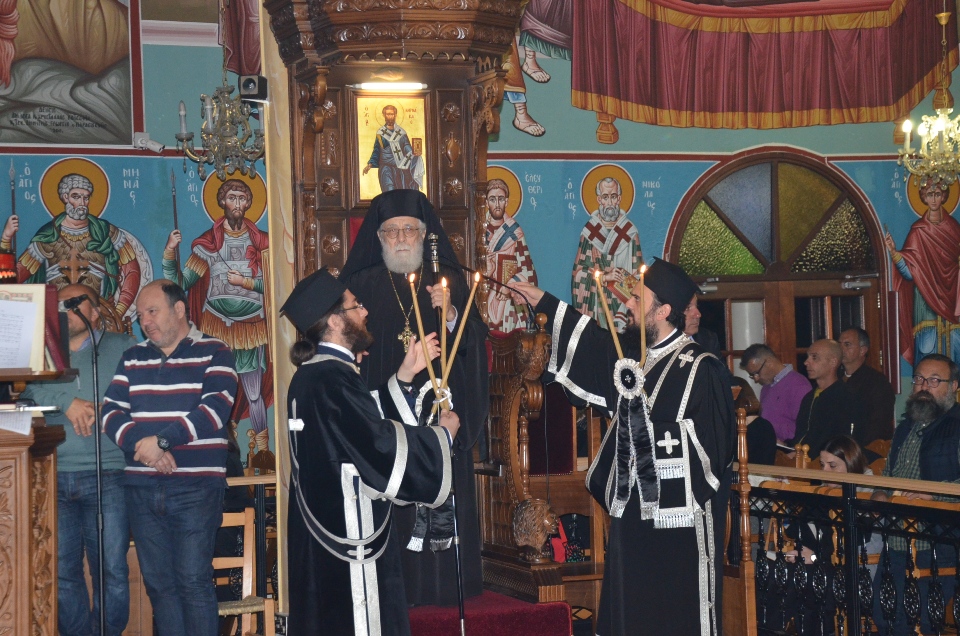 Στο Παραλίμνι χοροστάτησε ο Μητρ. Κωνσταντίας