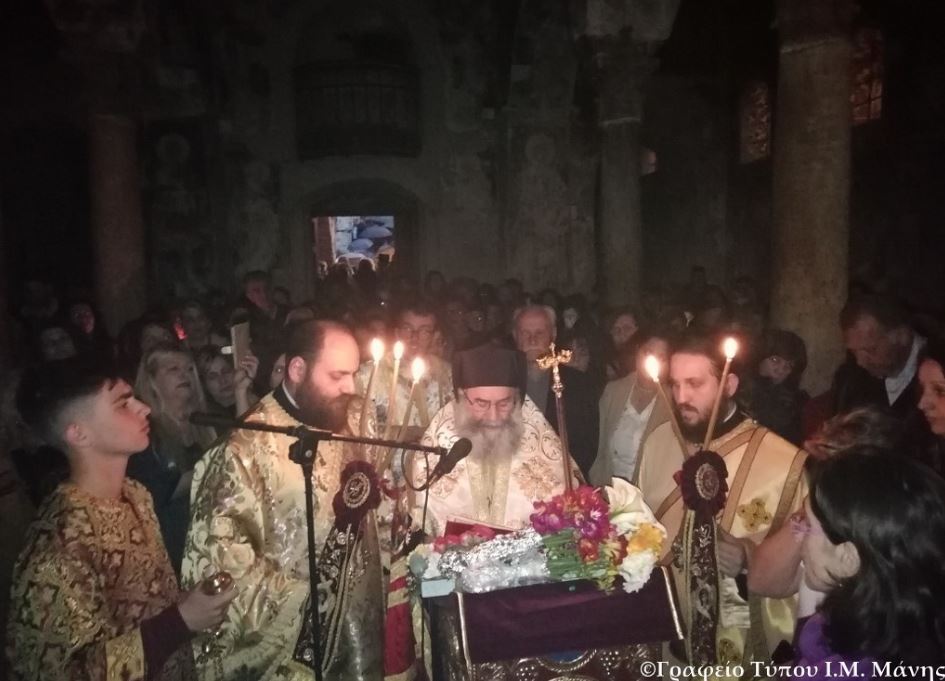 Μητρ. Μάνης: “Η Παναγία είναι συνδεδεμένη με το Βυζάντιο”