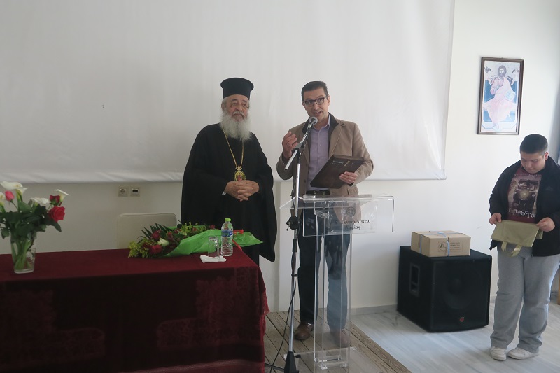 Το 5ο Λύκειο Λαμίας επισκέφθηκε ο Μητρ. Φθιώτιδος