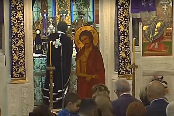 ΖΩΝΤΑΝΑ: Η Ακολουθία του Νυμφίου από τον Καθεδρικό Ναό Γλυφάδας