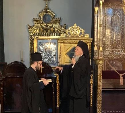 Στην Ακολουθία του Νυμφίου χοροστάτησε ο Οικ. Πατριάρχης