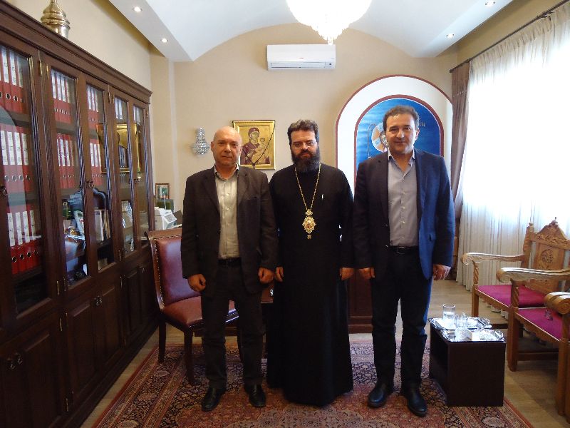 Τον Περιφ. Διευθυντή Εκπαίδευσης δέχτηκε ο Μητρ. Μαρωνείας