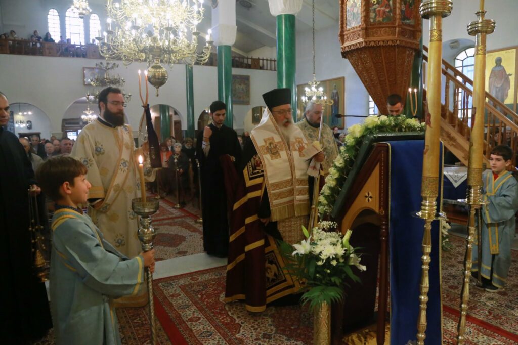 Η Ακολουθία του Ακαθίστου Ύμνου στον Πολύγυρο