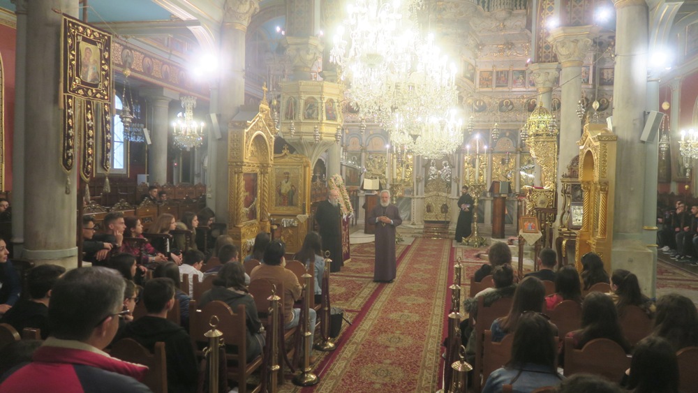 Μαθητές από τη Νάξο δέχτηκε ο Μητρ. Σύρου