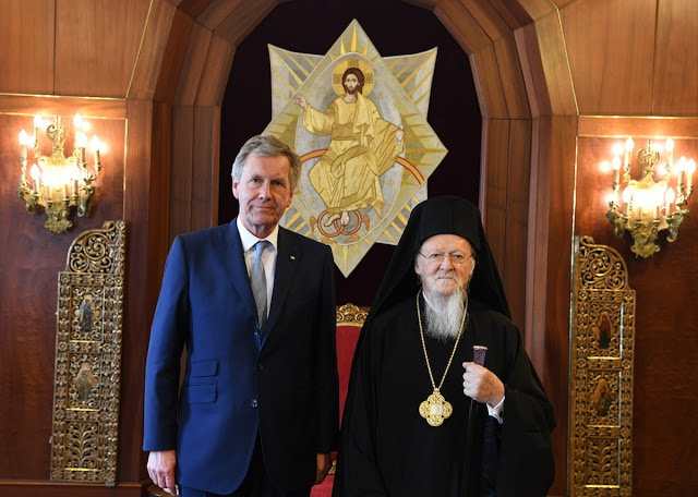 Ο πρ. Πρόεδρος της Γερμανίας επισκέφθηκε το Φανάρι