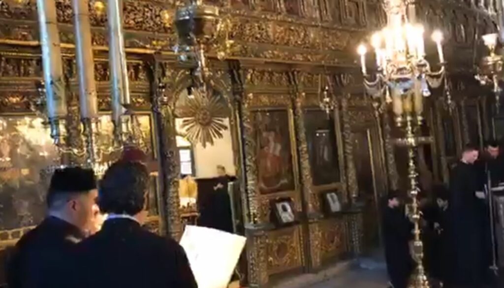Μεγάλο Σάββατο πρωί στο Φανάρι (βίντεο)