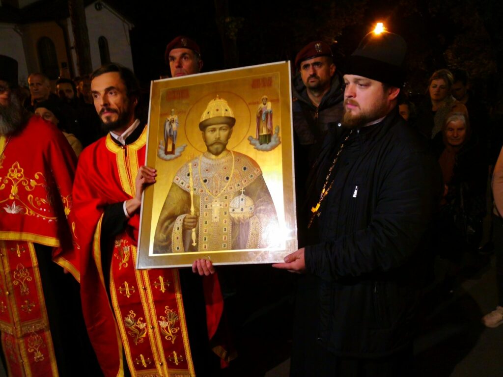 Благослов Светог цара Николаја у жарковачком храму