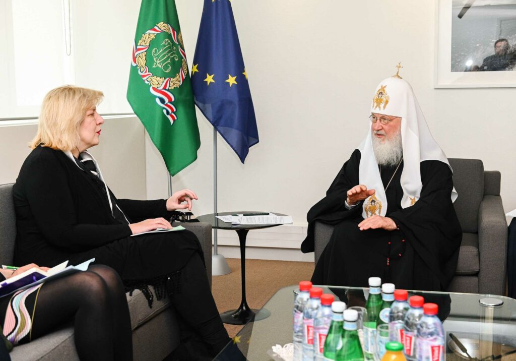 Patriarch Kirill meets with Council of Europe Commissioner for Human Rights
