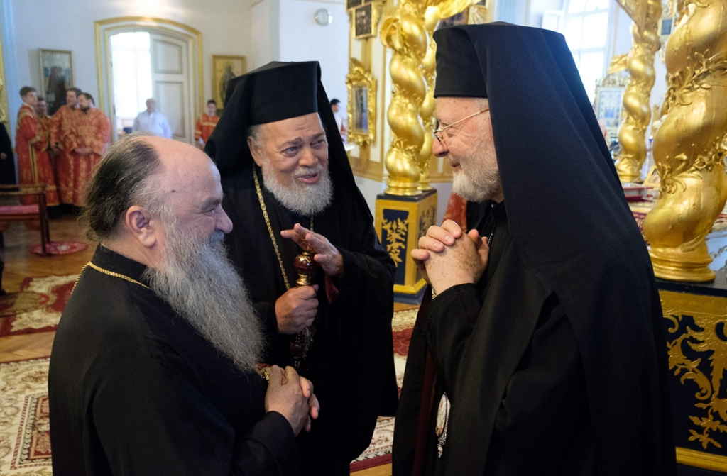 Паломническая делегация Антиохийской архиепископии Северной Америки посещает Санкт-Петербург