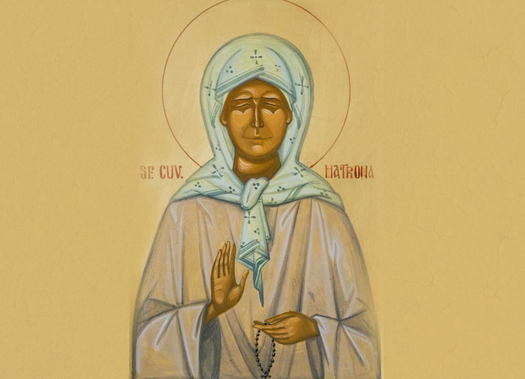 Sfânta Matrona de la Moscova va fi cinstită joi în Biserica Tabacu din Bucureşti