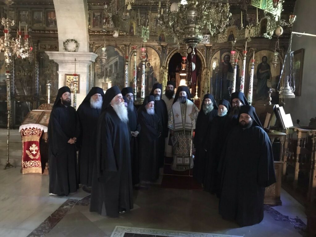 New Archbishop of Australia, His Eminence Archbishop Makarios, Primate of the Greek Orthodox Archdiocese of Australia, presided over his first Divine Liturgy