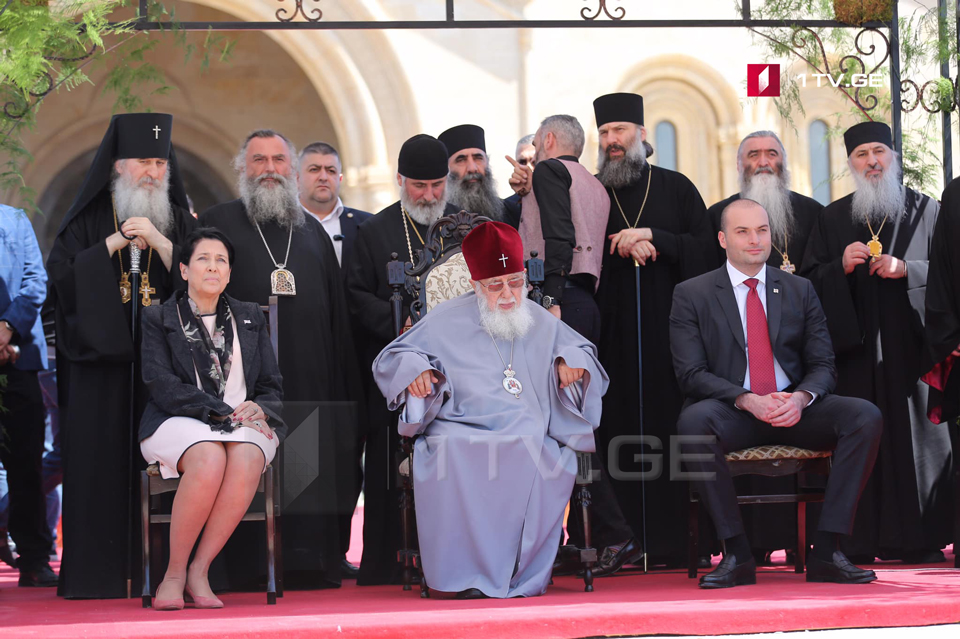 Ilia II: With the blessing of the Lord we Iveria Virgin Mary Temple, that confirms that Georgia is under protection of Iveria Virgin Mary