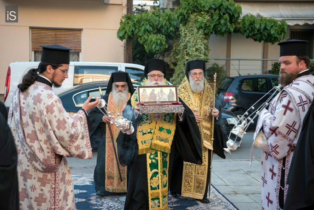 Relic of St. Dionysius of Zakynthos in Volos-area Cathedral