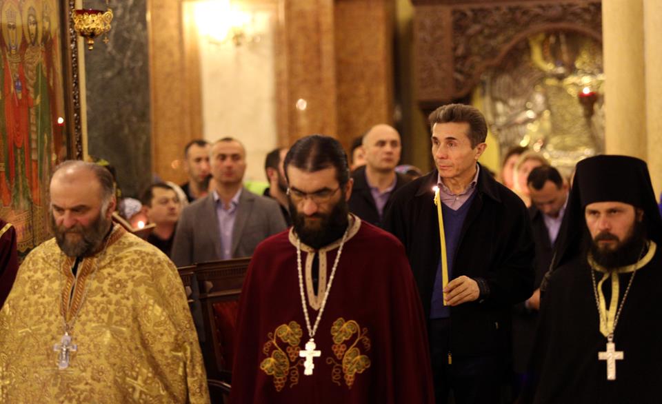 In times of trouble, the Georgian government turns to Mother Mary