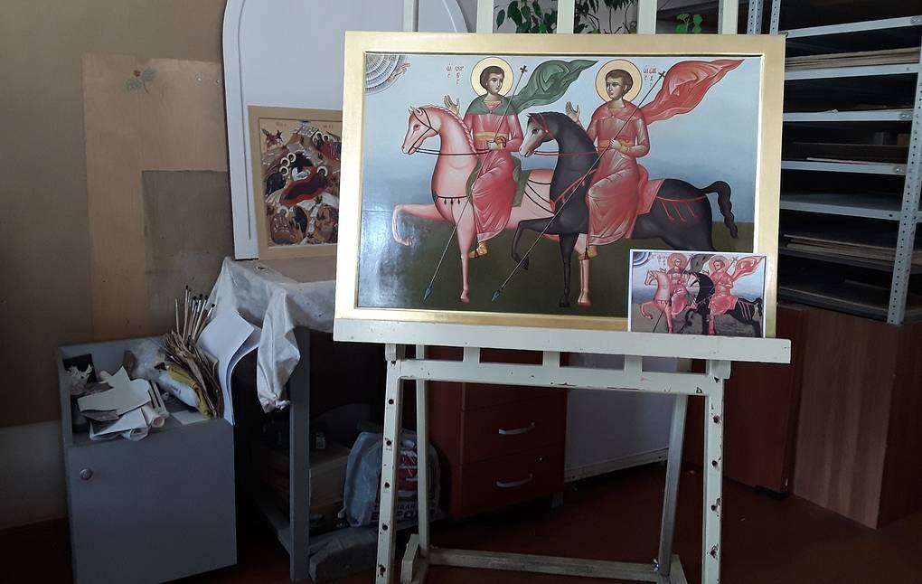 New copy of 13th-century icon to be delivered to Syrian monastery from Kursk