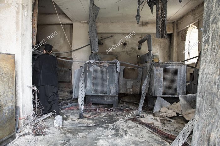 Пожар у манастиру Светог Пантелејмона